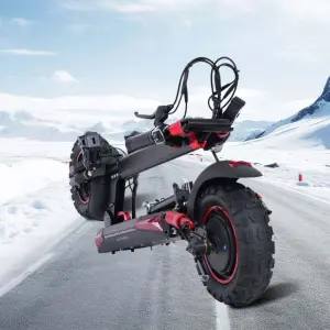 High Cost Performance EU Warehouse Fast Delivery 1200w Fast Speed Smart Display 11inch Off Road Adult Electric Scooter With Seat