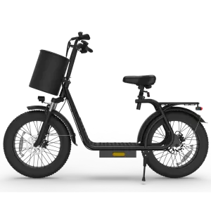 X20 Black 20 Inch Electric Scooter EBike Long Range Food Delivery Electric Bike Foldable High Speed Scooter