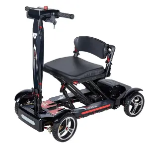 Model Semi Folding Mobility Scooter Elderly Carton Fiber Lightweight Easy Carry