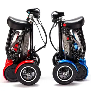 4 Wheel Mobility Scooter Electric Adult Folding Portable Light Weight Mobility Scooter With Seat for Disabled