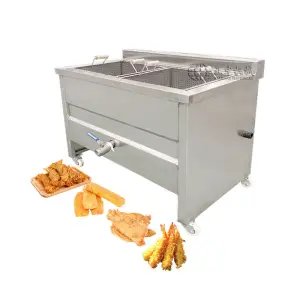 Commercial Use Food Grade Stainless Steel French Fries Fryer for Small Business