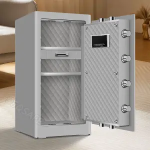 CEQSAFE Home Security Steel Locker Intelligent Electronic Digital Lock Anti-theft Fingerprint Safe with TUYA APP WIFI