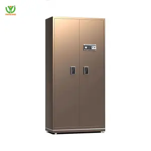Yinlong Large Safe for Bank Use 1.8 Meters Double Door Anti-theft Fingerprint Password Jewelry Storage Box.