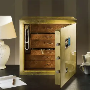 Luxury Small Metal Home Safe Electronic Digital Anti-theft Steel Cabinet for Villa Mansion Password Storage Household Jewelry