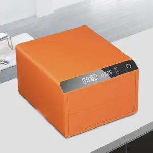 Crypto Drawers Jewelry Safes Promotion Steel Gun Safe with Fingerprint Lock and Anti-Theft Function