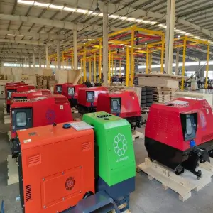 Industrial Light Tower for Outdoor Portable Telescopic Light Tower 5M-9 M Hydraulic Manual LIft Led Lightning Tower Generator