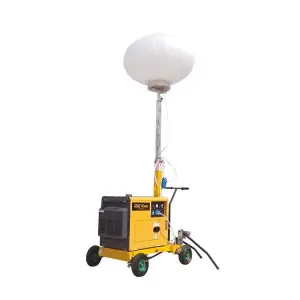 Easy-Install 5M/7M/9M Trailer Mounted LED Mobile Tower Lights for Construction, Mining & Road Maintenance