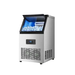 Ice Cube Machine 60kg Ice Making Machine Mini Small Countertop Home Commercial Ice Maker Machine for Business