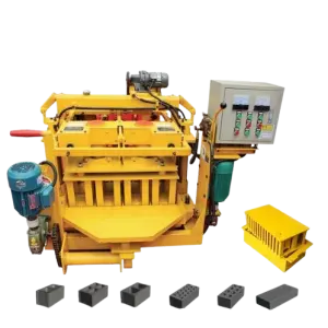 QTY4-30 Ecological Small Interlocking Paver Brick Moulding Machine Block Making Machinery for Home Business QMJ-4A Machine