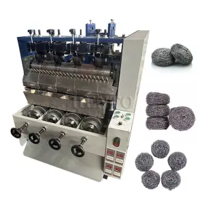 Steel Wool Making Machine for Kitchen Cleaning - 10kg/h Output, 3kW Power, Stainless Steel Wire, 220V/380V