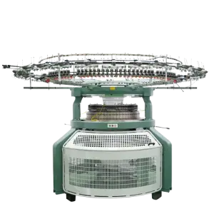 Cloth Plain Computer Circular Knitting Machine Artificial Fur Leadsfon Woolen Fabric Knitting Double Jersey High Speed Machine