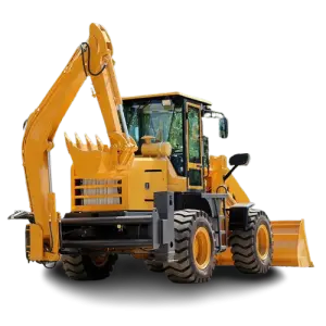 CE backhoe loader excavator 4x4 Small backhoe Loader operating weight pretty quality famous cabin front 25-30