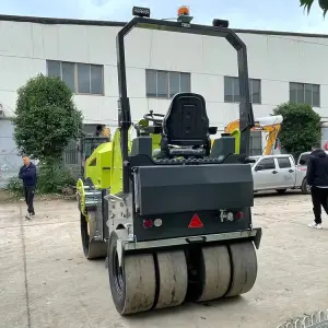 2 Ton Road Roller Pneumatic Tyre Combination Diesel Power Hydraulic Vibratory Road Roller Single Drum Vibratory Roller for
