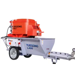 S5 Putzmaschine N2 ZP3 5.5KW Cement Mortar Sprayer With Mixer Grout Pump Sprayer Plastering Projecting Machine