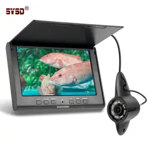 High-Definition Seven Inch Fishing Camera Water Area Detector Night Vision Function CMOS Sensor SD Card Data Underwater Camera