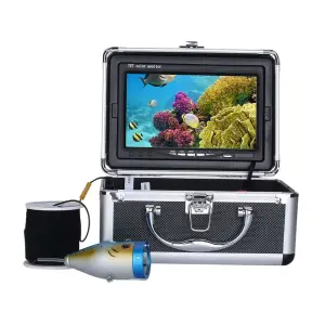 High Definition 7-Inch Fishing Underwater Camera 15 Meter Fish Finder Equipment with Clear Visual Monitoring