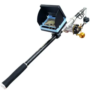 High-Definition Visual Anchor Full Set Fish Finder HD Underwater Probe Rod Camera for Fish Viewing and Fishing Rod Video