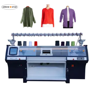 High Speed Automatic Flat Woolen Sweater Knitting Machine Similar Universal Flat Knitting Machine
