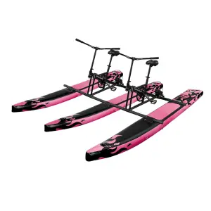Cycles Racing Inflatable Aluminum Floating Water Bike Pedal Boat for Sea Use