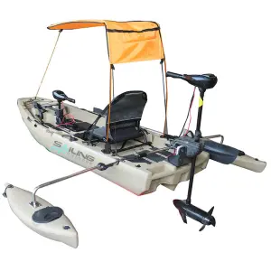 10ft Design Removable Solo tandem Modular Pedal Kayak Fishing Pedal Kayak With Chair Paddle