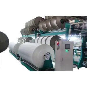 Double Needle Bed Fishing Net Raschel Warp Knitting Machine