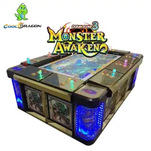 100% EARN MONEY Green Dragon 3d Real Fish Game IGS Fish Hunter Shooting Fishing Game Machine