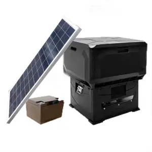 Solar Powered Automatic Fish Feeder for Shrimp Fish Pond Fish Feed Machine