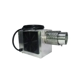10kw Industrial Warm Air Heater Blower Heavy Duty Construction 220/380V Stainless Steel with Motor As Core Component