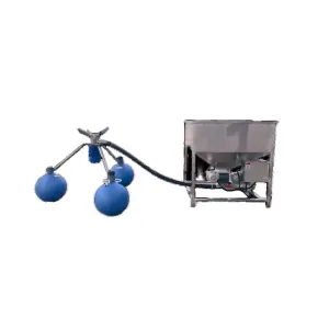 360 Degree Automatic Feeding Machine 3.37 KW Wind Power Feeding Machine for Fish and Shrimp Pond