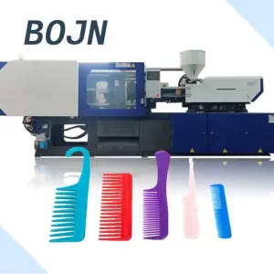 Automatic Horizontal Injection Molding Machinery Plastic Ladies Hair Comb Making Machine