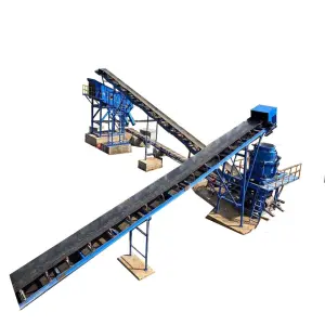 Aggregate Sand Powder Belt Conveyor Machine for Mining Construction Stone Crushing Grinding Mill Screening Drying Plant Ore