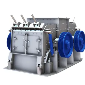 Double Rotor Hammer Crusher 380V 4x160-220kW - High Efficiency Fine Crushing for Mining & Construction