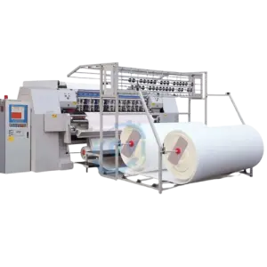 Mattress Fabric Making Lock Stitch Computerized Multi Needle Machine Ultrasonic Sheet Blanket Making Machine