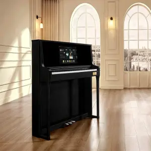 Terrence AIP-913 88-Key Professional Smart Upright Piano AI Digital Home Piano for Beginners MIDI Interface