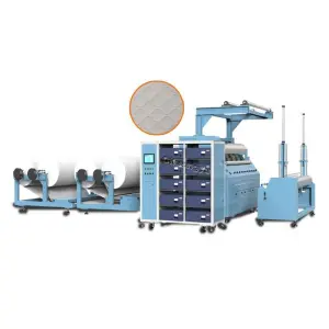 High Production Capacity Ultrasonic Quilting Fabric Cutting Machine for Mattress
