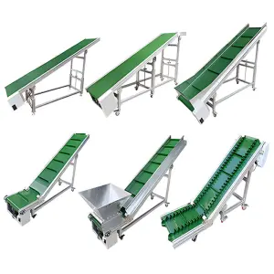 LONGEN PVC Green Belt Conveyor for Assembly Line