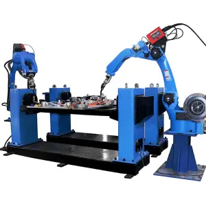 High-Efficiency PLC-Controlled Welding Robot with Gearbox and Gear-Industrial Grade Automation Equipment