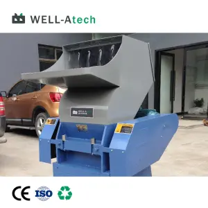 Plastic and Rubber Crusher Machine for Waste Recycling Durable Blades Stable Operation