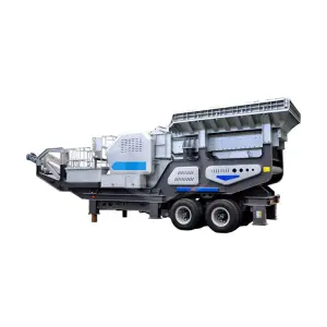 Concrete Recycling Complete Diesel Mobile Cone Crusher