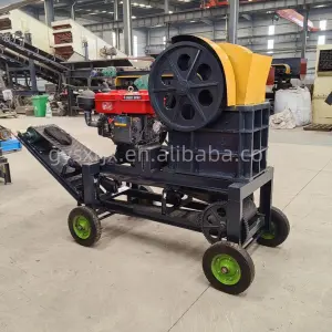 Jaw Crusher for Limestone, Gravel, Concrete Recycling Diesel/Electric Quarry