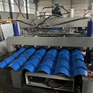Double Layer Roofing Tile Press & Roll Forming Machine Used Steel Metal Ibr Roof Sheets Making Machine