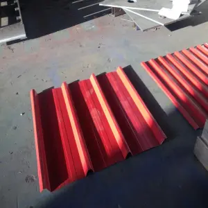 TR4 TR5 Trapezoidal Metal Roof Panel Roll Forming Machine Peru Popular Roof Sheet Making Machine