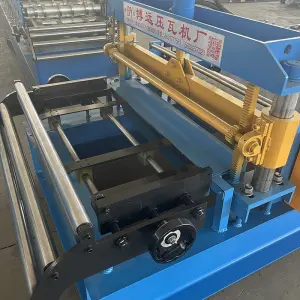High High Speed Galvanized Color Steel Plate Three Layer Tile Roll Forming Iron Ibr Roof Sheet Making Machine