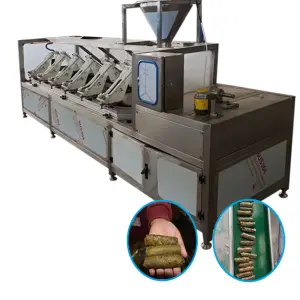 Design Bigger Capacity Grape Leaves Rolling Machine 1400pcs/h
