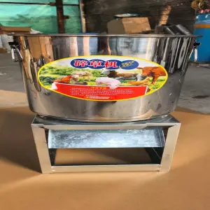 Grass Crusher Feeding Chicken Pig Breeding House Vegetable Crusher Multi Functional Electric Melon Vegetable Cutting Machine