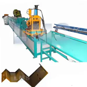 Beam Bracket Steel Stud Wall Making Machine Metal Profiles Equipment Strip Wall Roll Forming Machine PLC Control Gear Engine
