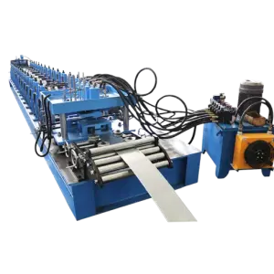 Photovoltaic Stand C Shaped Steel Roll Forming Machine Light Profile Steel Frame Purlin Machines