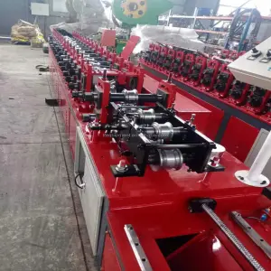 All-In-One Automatic Galvanized Channel Steel Frame Z Purlin Roll Forming Machine C Profile with Gear & PLC Core Components