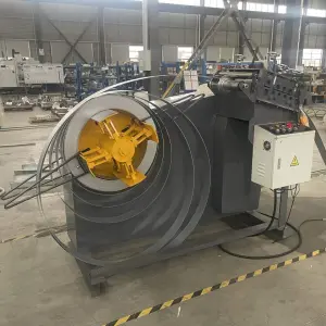 Automatic 1.2-2mm Perforated Wall Angle Roll Forming Machine for Steel Frame & Purlin