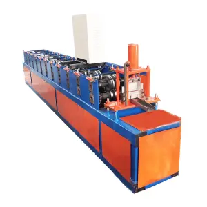 Automatic C U Profile Purlin Roll Forming Machine Light Steel Keel Purlin Making Machine for Ceiling